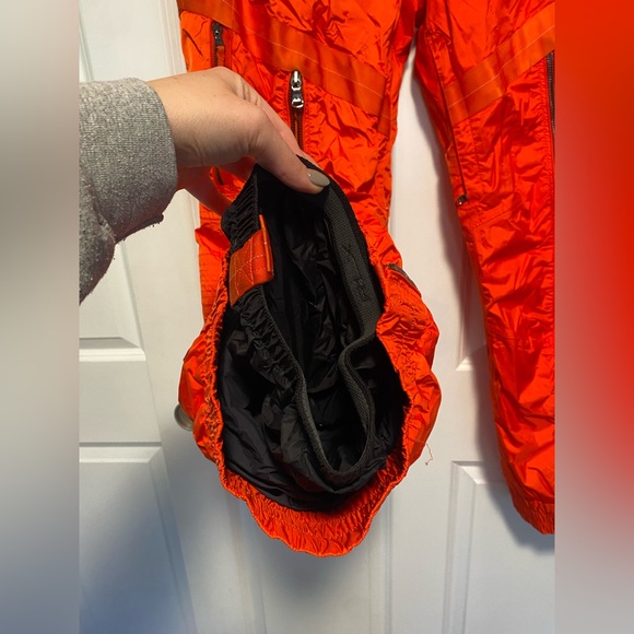 RLX Ralph Lauren Performance Ski Snowboard Recco Rescue Orange Pants Men's 38 - Picture 5 of 13